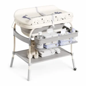 Table à Langer avec Baignoire Bébé Intégrée Kidilo