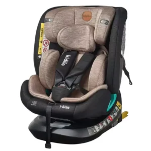 Siège auto évolutif G509 Isize isofix 0 à 12 ans – Kidilo - Biege