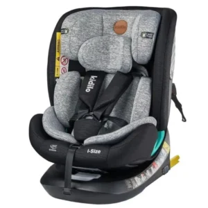 Siège auto évolutif G509 Isize isofix 0 à 12 ans – Kidilo - Gris Clair