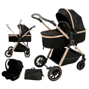 Pack Poussette  Multifonctions – Kidilo - Noir