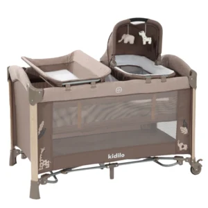 Lit Cododo Multifonction Deluxe Kidilo Marron