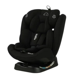 Siège Auto Bébé Kidilo YB110A Noir – Sécurité, Confort et Design Évolutif de 0 à 6 Ans