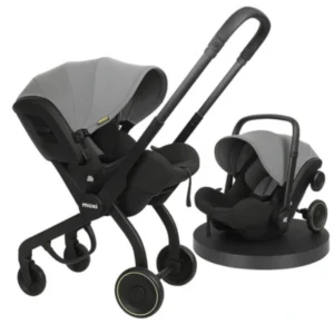 Poussette 2 en 1 i-Size MAX – Siège Auto et Poussette Bébé – Gris