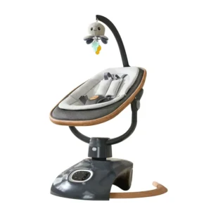 Balancelle Électrique Bébé Kidilo – Design Moderne - Gris