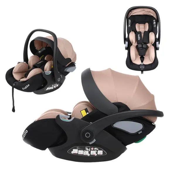 Siège Auto Bébé Kidilo KBH602 Beige