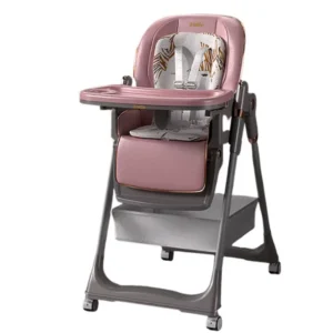 Kidilo Chaise Haute Évolutive 8155 Rose