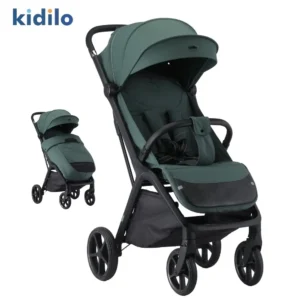 Poussette valise compacte kaki C5F