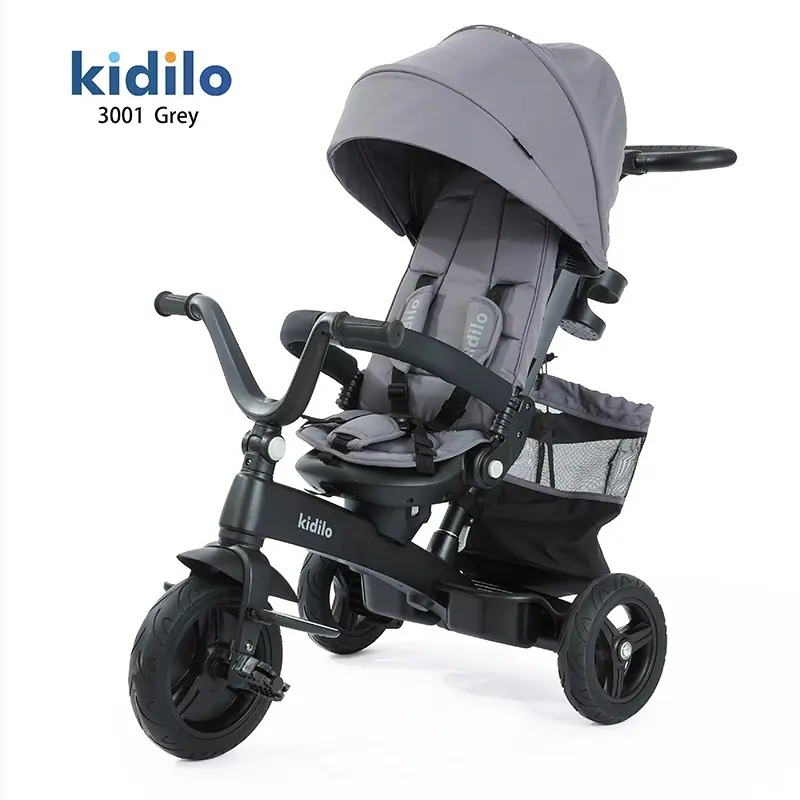Tricycle pour Enfants 2-4 Ans en gris